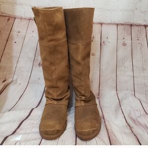 Sorel Suede Knee High, Wide Calf Boots